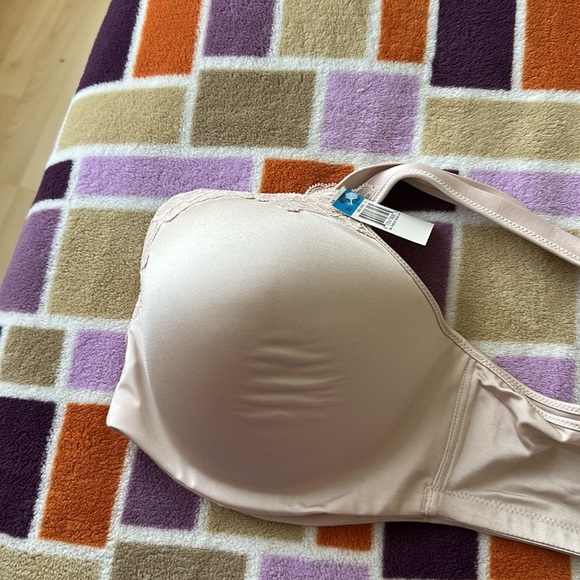 Playtex Women's Pinkish Lace Bra size 40 DDD - Picture 3 of 9